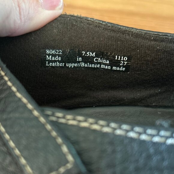 Clarks Bendables Mandy May Double Strap Mary Janes Black Leather Womens Size 7.5 - Picture 11 of 11